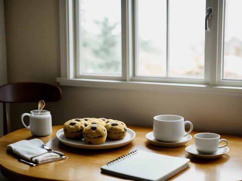 Mantequilla a temperatura ambiente con marca de dedo, parte de aprender repostería desde cero en casa