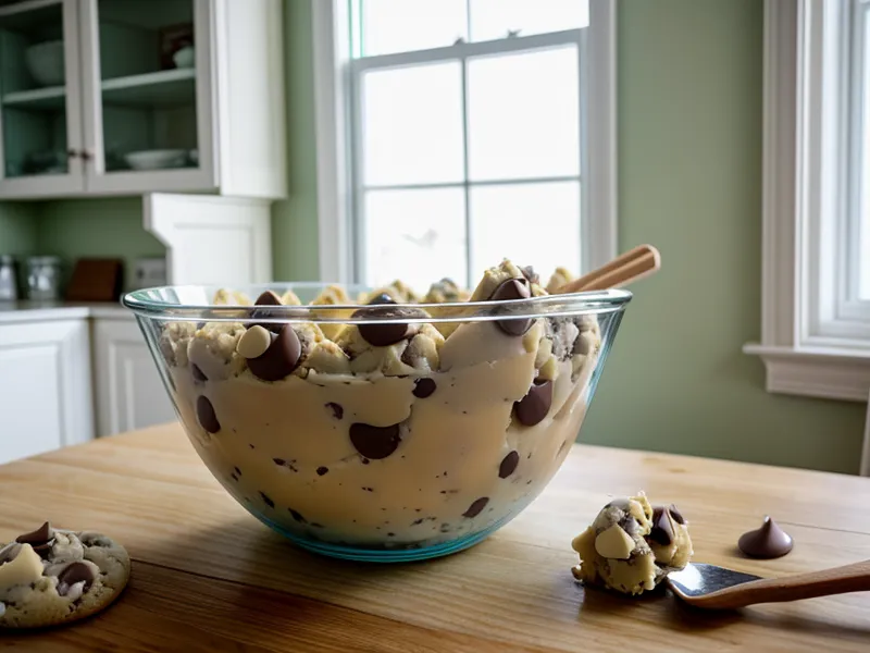 Gelatina en polvo hidratándose en un tazón de vidrio, base de las gelatinas artísticas de repostería casera