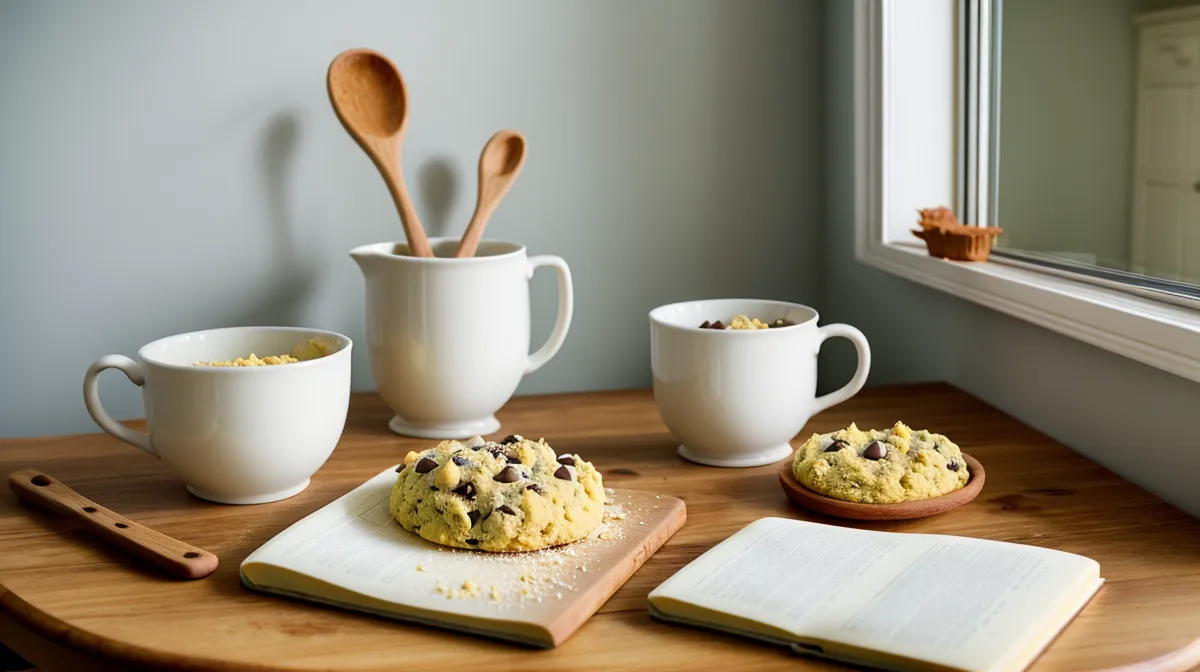 Diferencia entre mantequilla con sal y sin sal para hornear galletas: bandeja recién salida del horno mostrando la textura de las galletas.