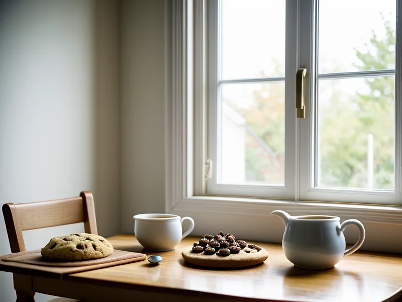 Bolas de masa de galletas caseras reposando en frío, truco de repostería para el clima de Lima
