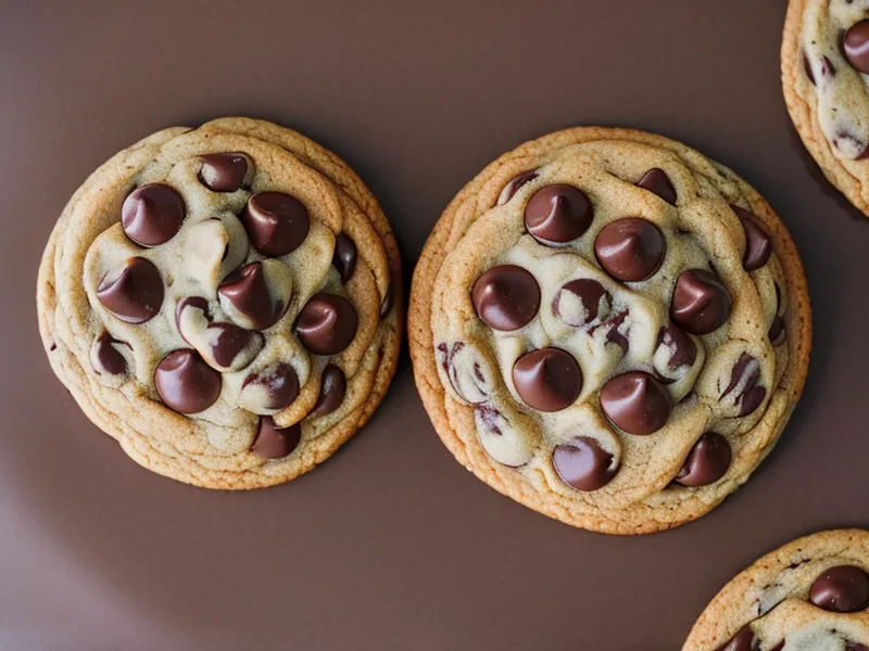 Galleta plana hecha con mantequilla derretida junto a una galleta alta con mantequilla pomada